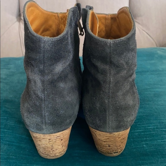 Isabel Marant black suede “Dicker” boot - Picture 6 of 9